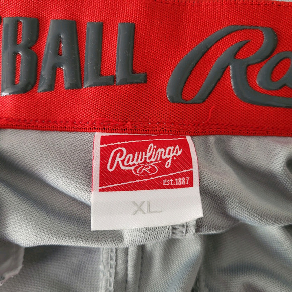 Rawlings Launch Low Rise Softball Pants Women's XL Gray Knicker Gel Grip NWT - Picture 11 of 12